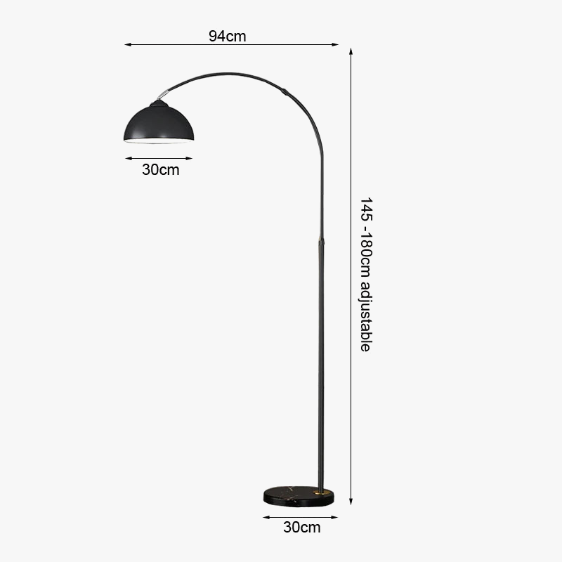 lampe de chevet moderne en tissu et marbre style européen