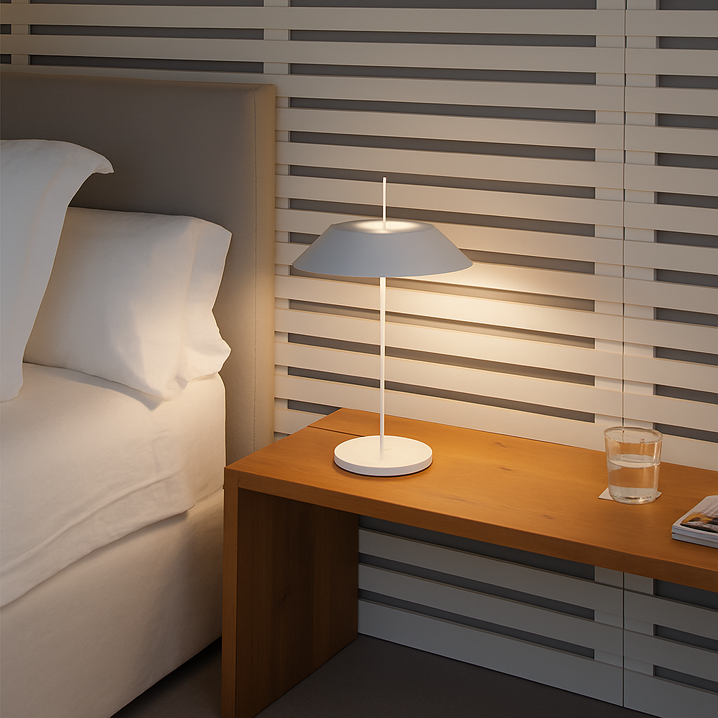 lampe de chevet nordique créative en métal luxe 2024