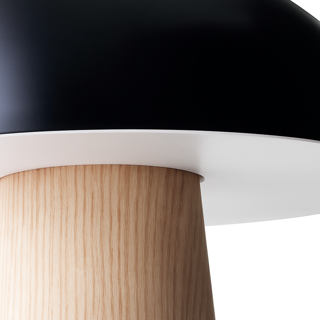 lampe de chevet nordique créative style moderne champignon LED