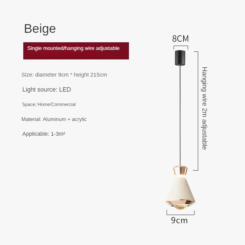 lampe de chevet postmoderne design lumineux pour décoration intérieure
