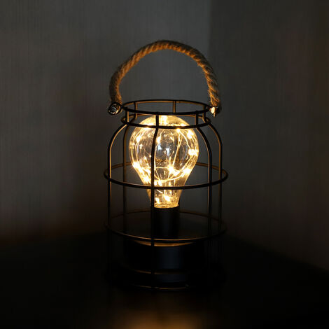 Lampe de Chevet Style Industriel