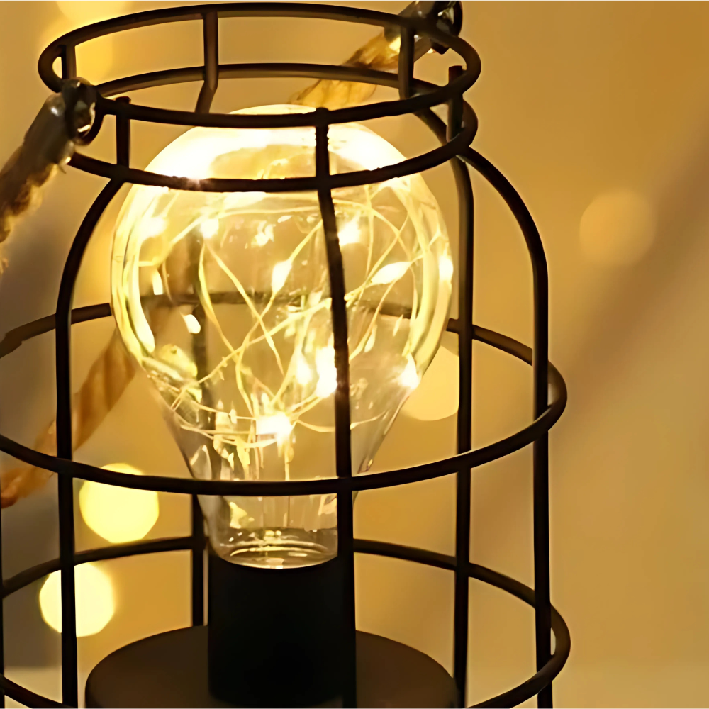 Lampe de Chevet Style Industriel
