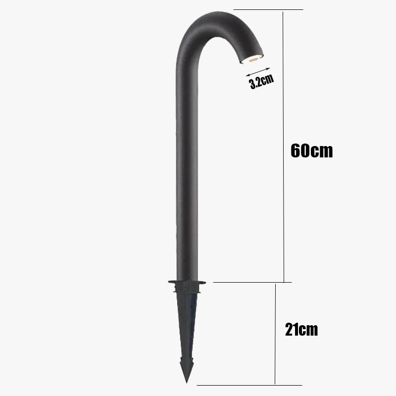 lampe de jardin extérieure pliable et imperméable pour éclairage extérieur