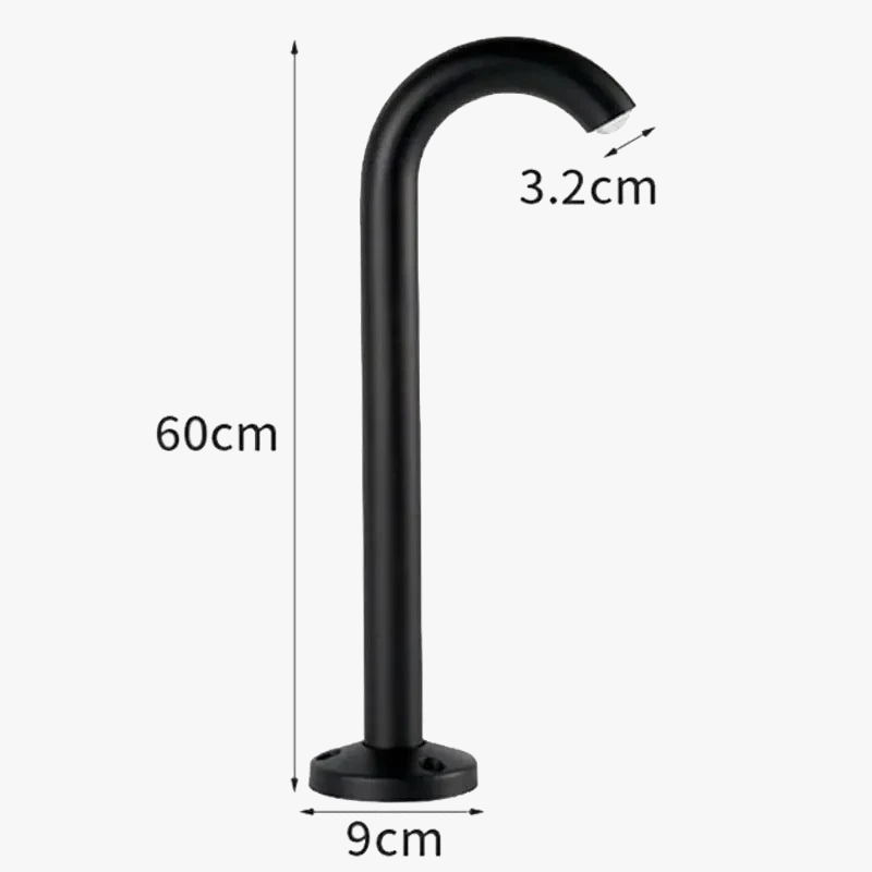 lampe de jardin extérieure pliable et imperméable pour éclairage extérieur