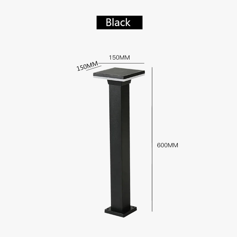 lampe de jardin extérieure étanche pour éclairage de paysage