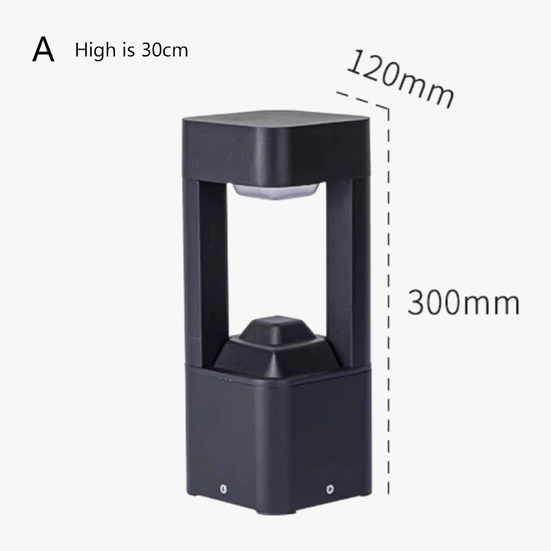 lampe de pelouse à led pour jardin et éclairage extérieur