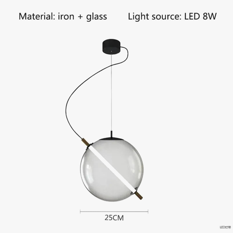 Lampe à poser — De table créative en verre nordique pour enfants