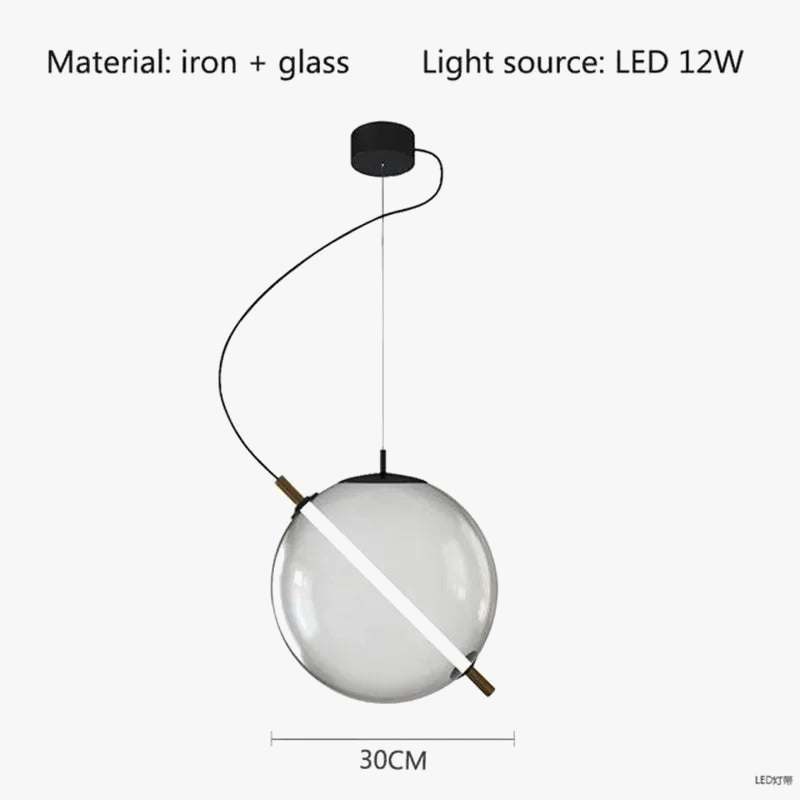 Lampe à poser — De table créative en verre nordique pour enfants