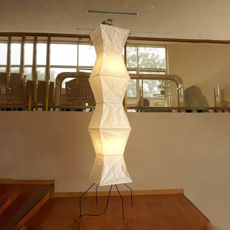 Lampe en Papier de Riz