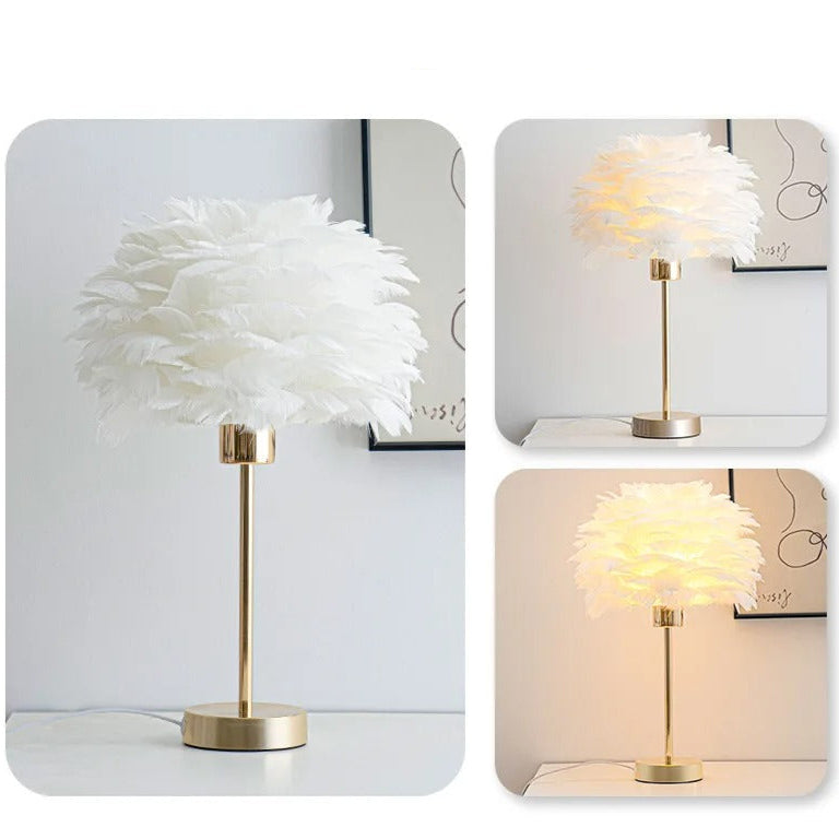 Lampe en Plume