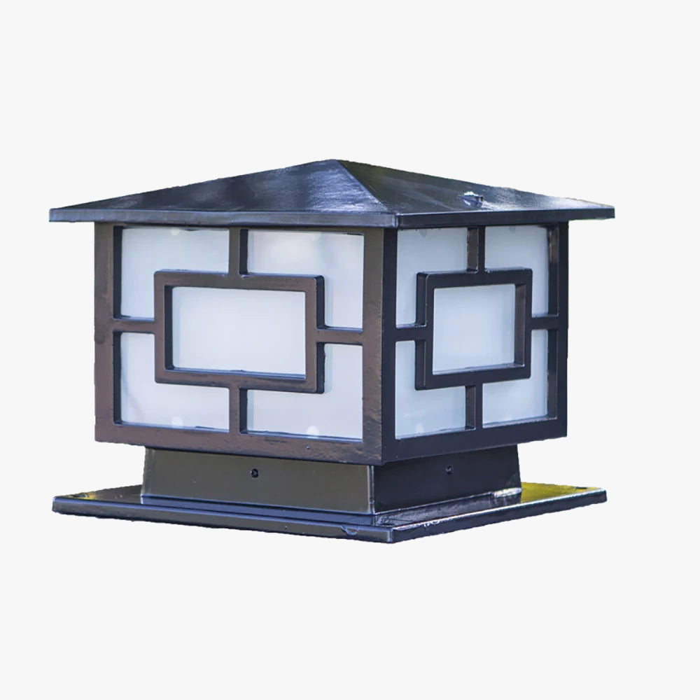 lampe extérieure rétro pour éclairage de jardin et chemin