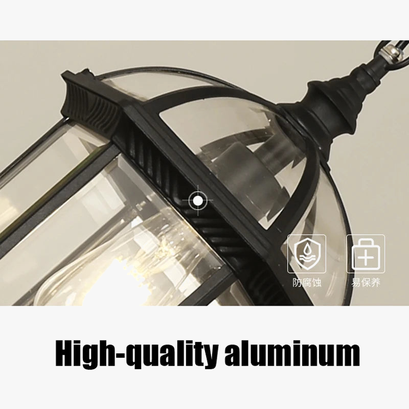 Plafonnier — Extérieure Suspension de jardin porte couloir balcon lampe suspendue lanterne étanche couloir allée cour plafonniers