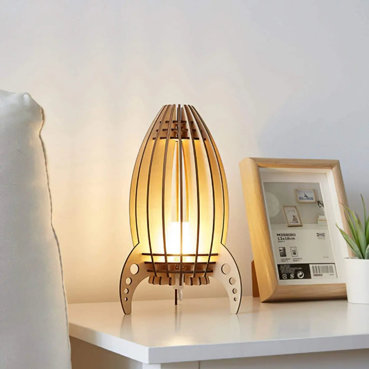 Lampe de chevet Fusee