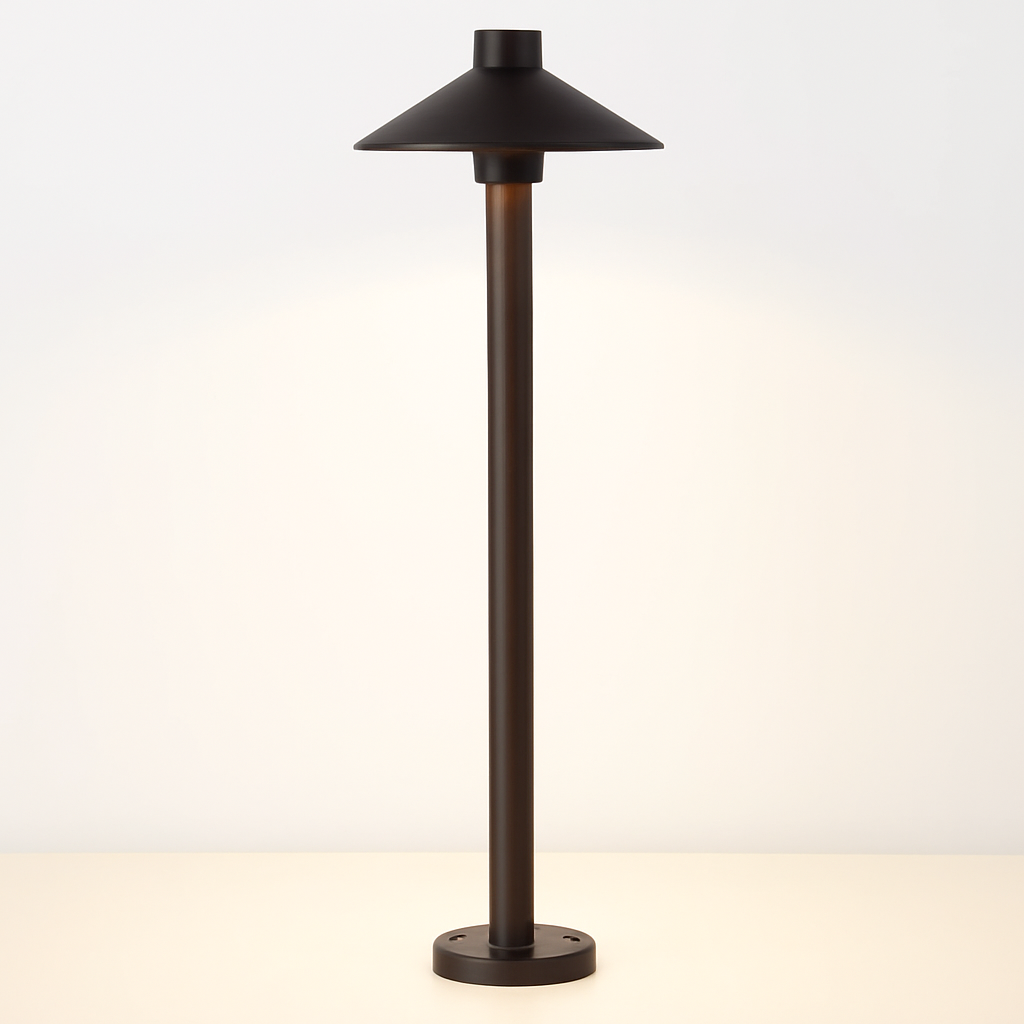 lampe led extérieure moderne en aluminium pour jardin et parc