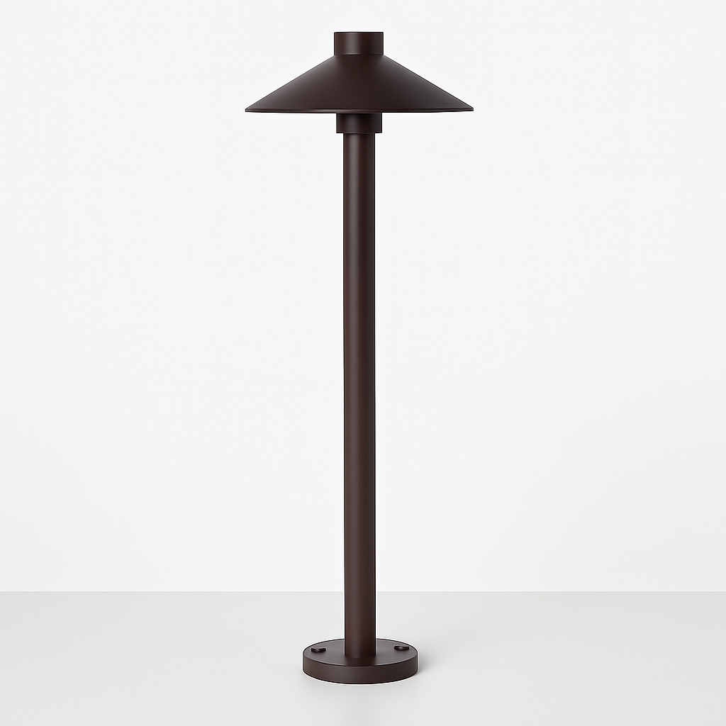 lampe led extérieure moderne en aluminium pour jardin et parc