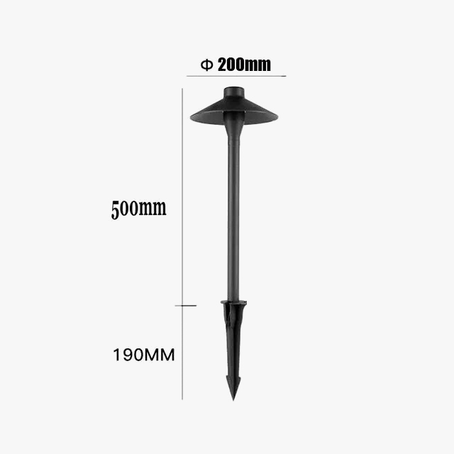 lampe led extérieure pour jardin et balcon décoratif étanche