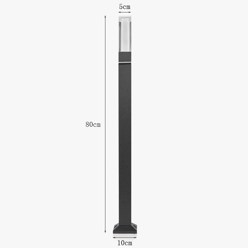 lampe led étanche pour éclairage extérieur jardin et cour
