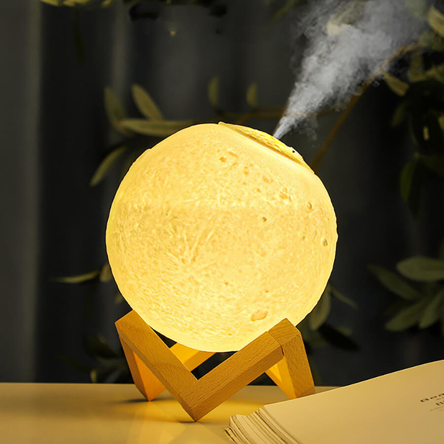 Lampe Lune Intelligente Maxence Symphonie - Présence Décorative & Harmonie Intérieure