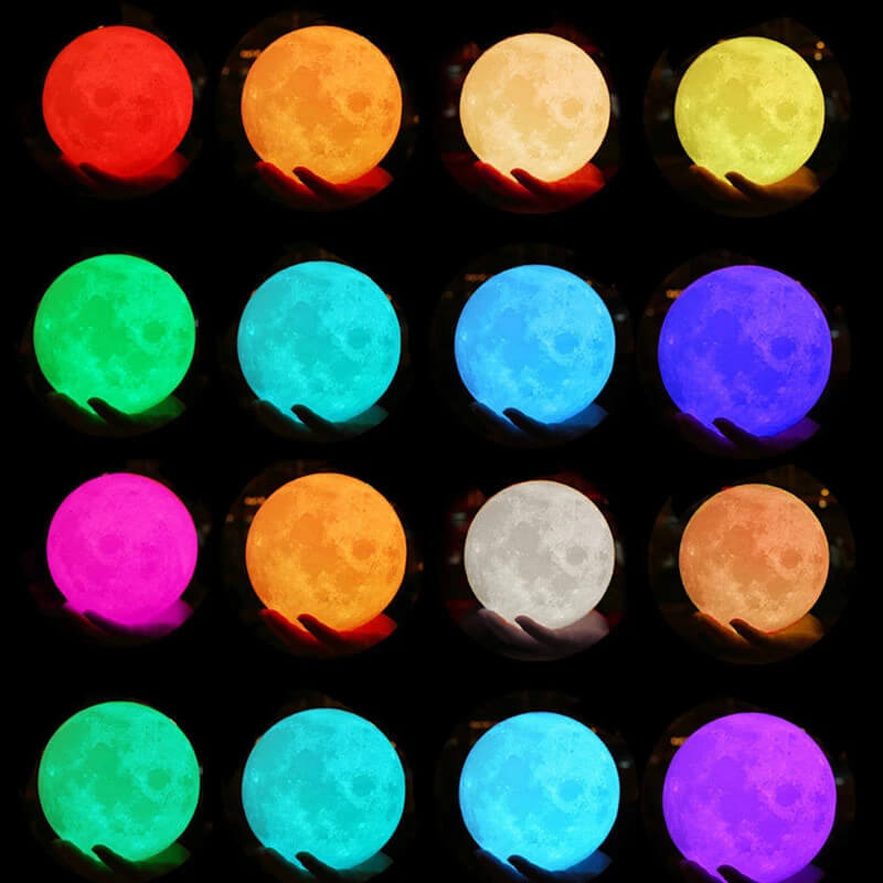 Luminaire — Veilleuse Lune qui Tourne