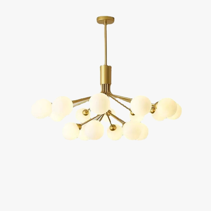 lampe nordique luxe en verre pour éclairage créatif moderne