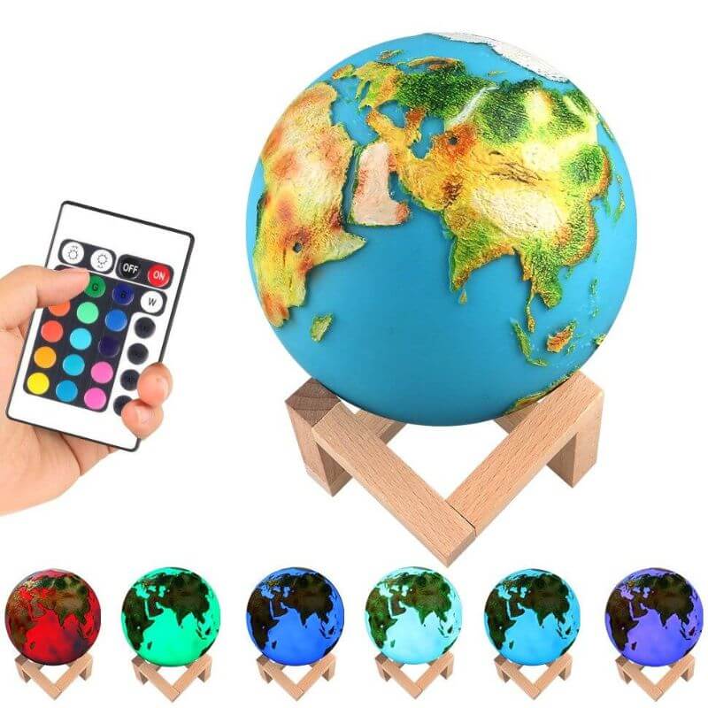 Lampe à poser — Planète Terre