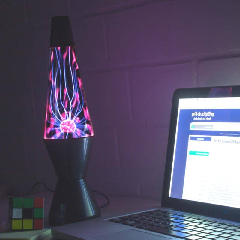 Lampe à poser — Plasma Fusée