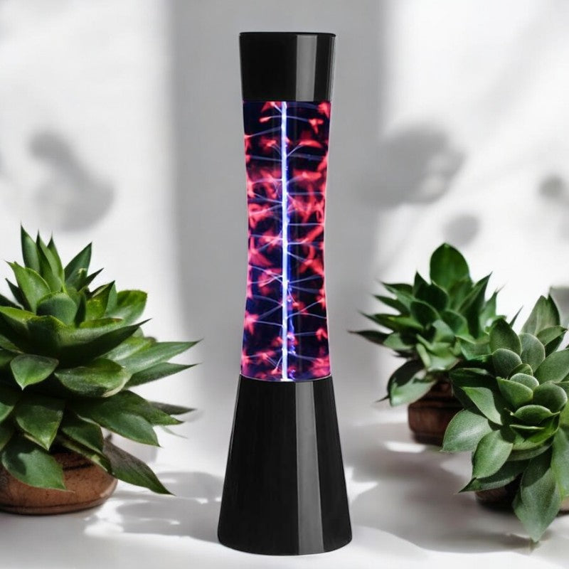 Lampe Plasma Tube Eugénie Nuance en Verre - Jeux de Reflets & Harmonie Intérieure