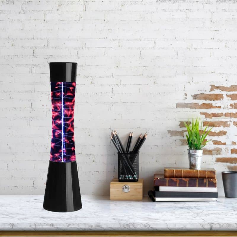 Lampe Plasma Tube Eugénie Nuance en Verre - Jeux de Reflets & Harmonie Intérieure