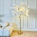 Lampe Plume d'Autruche