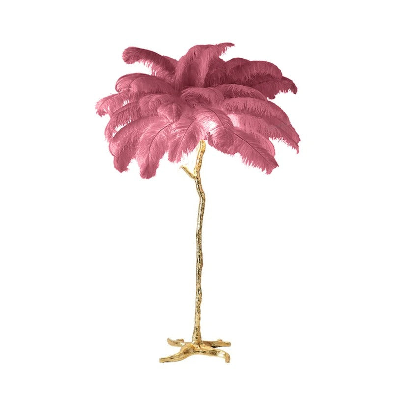Lampe Plume d'Autruche