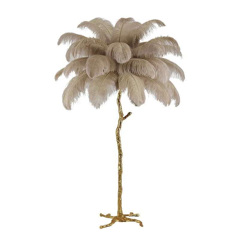 Lampe Plume d'Autruche