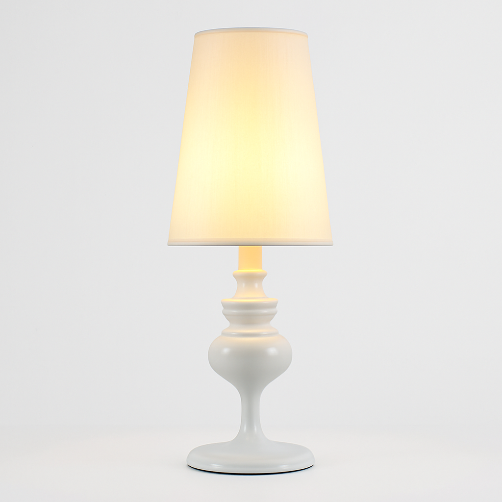 Lampe à poser design chromée moderne Living