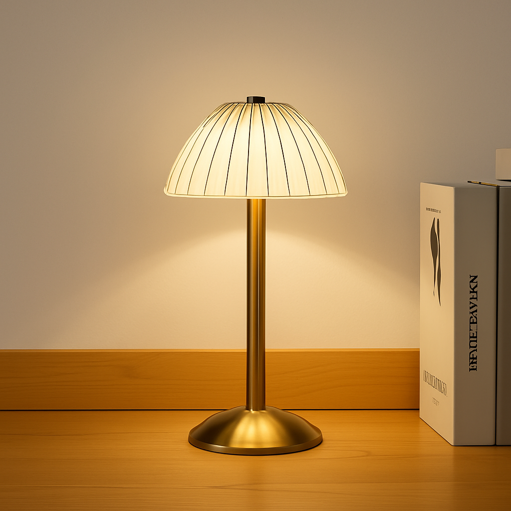lampe à poser led tactile rechargeable sans fil pour lecture et détente