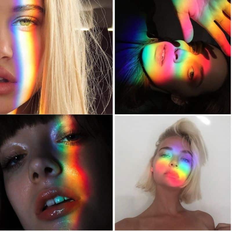 Lampe à poser — Projecteur Arc En Ciel
