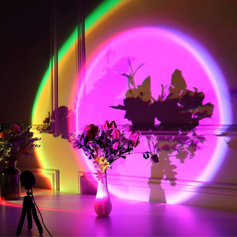 Lampe Projecteur Sunset Ysée Concerto en Verre - Reflets Subtils & Décor Raffiné
