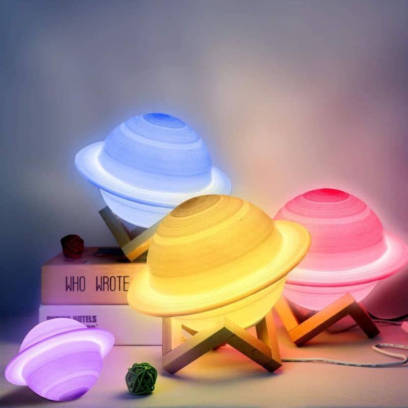 Lampe à poser — Saturne