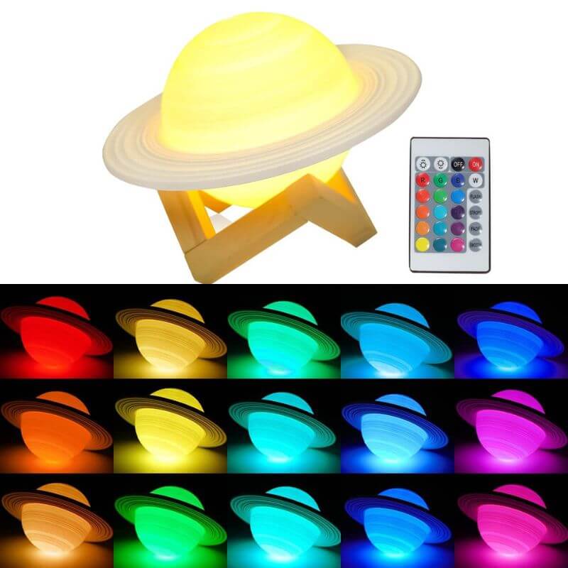 Lampe à poser — Saturne