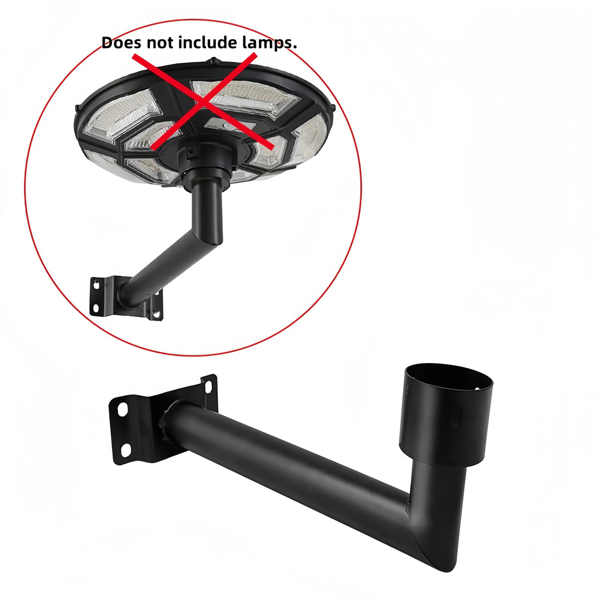 lampe solaire ronde pour jardin et éclairage extérieur