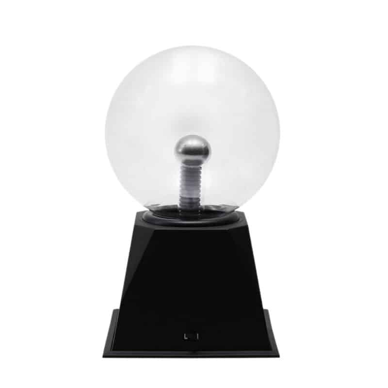 Lampe Sphère Plasma (20 cm) Théophile Belvédère en Verre - Jeux de Reflets & Harmonie Intérieure
