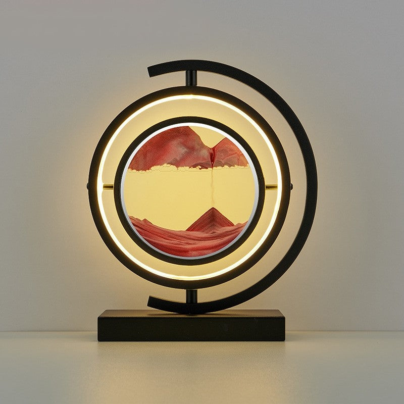 Lampe sur Pied Japonaise Azélie Auréole en Verre - Le Charme du Verre dans le Décor
