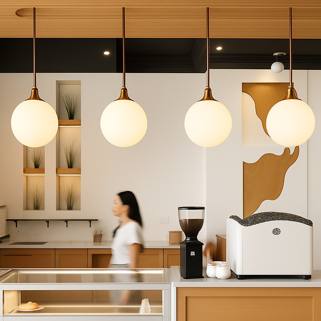 Suspension — Suspension Globe Verre Blanc