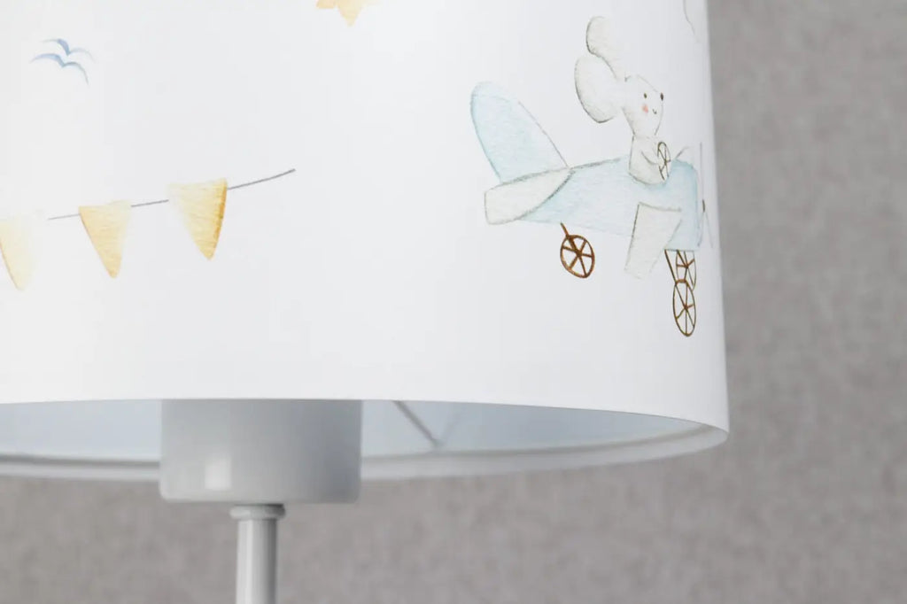 Lampe à poser Sweet dreams (bleu clair/blanc)