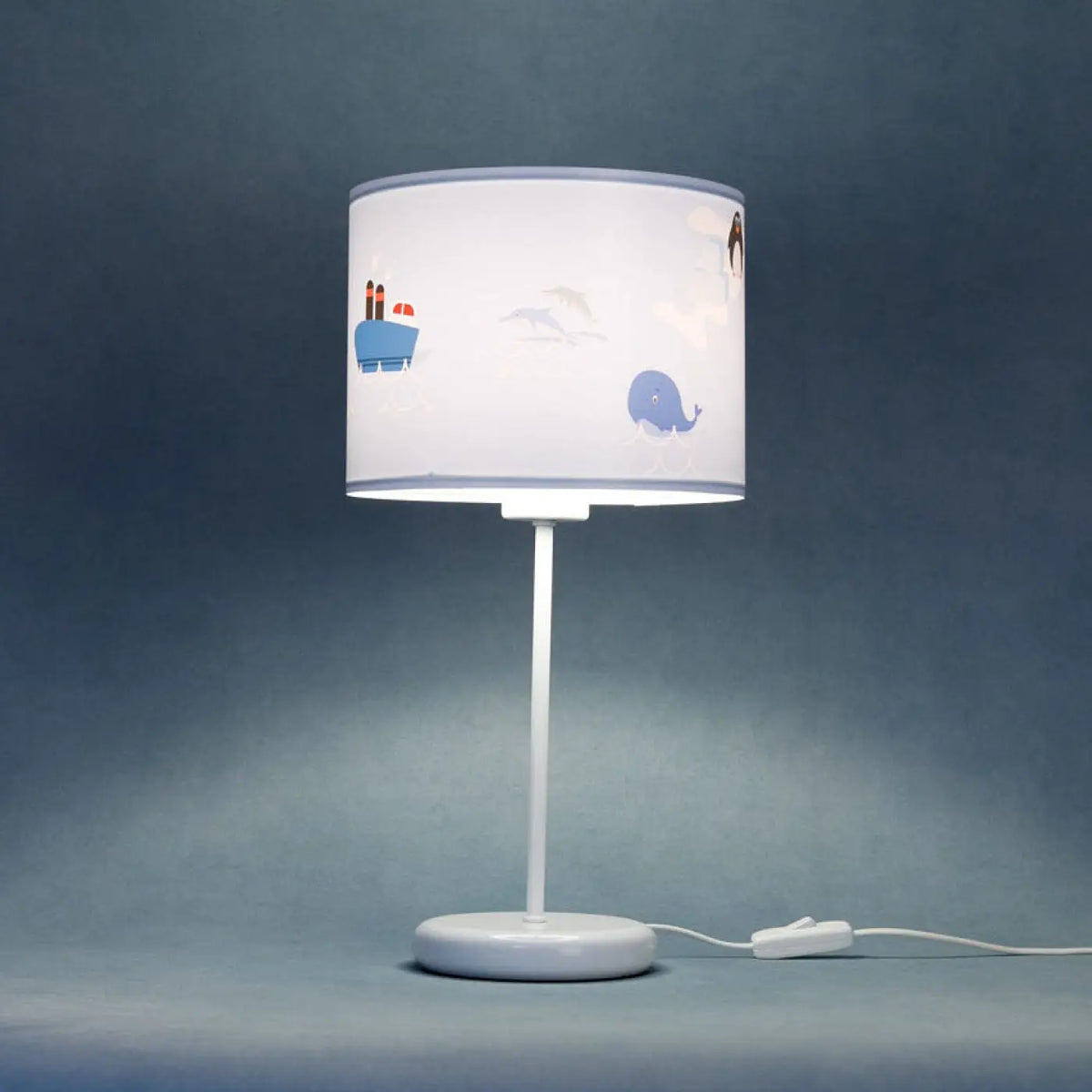 Lampe à poser Sweet dreams (bleu clair/blanc/ marron)