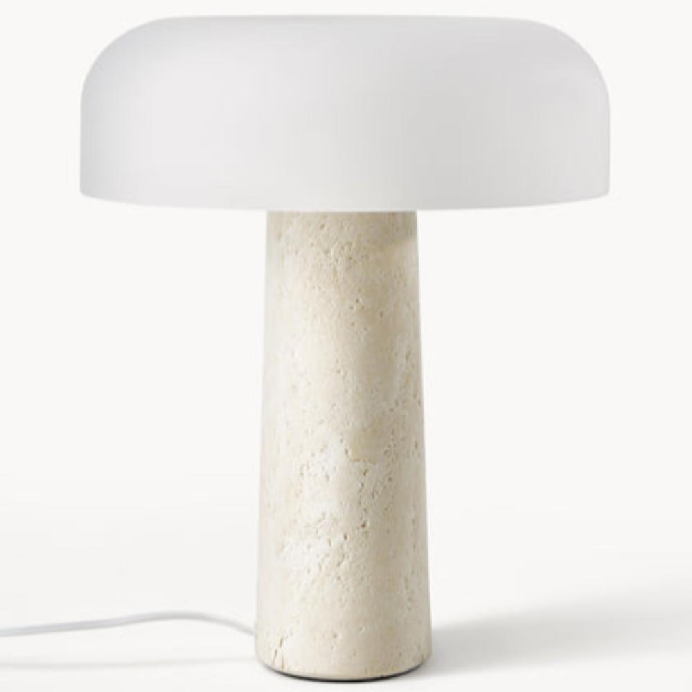 Lampe Travertin
