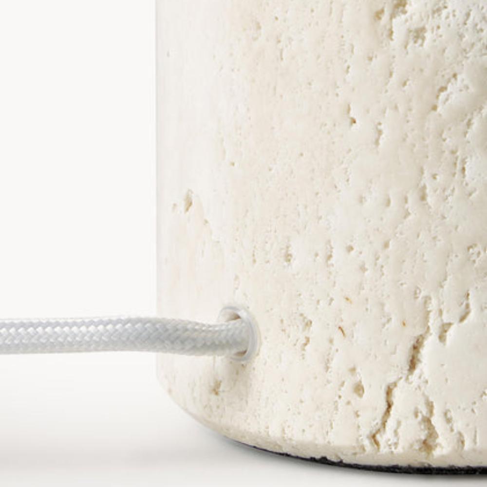 Lampe Travertin