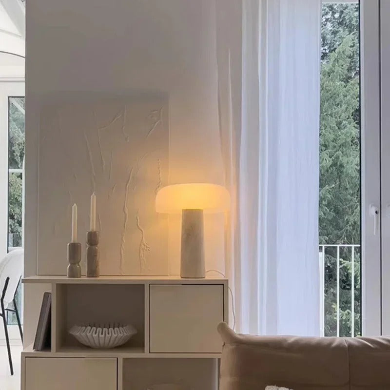 Lampe Travertin
