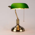 Lampe de Banquier Verte Yuna Échappée en Métal - Simplicité & Caractère au Quotidien