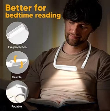 Lampe de lecture au cou Émeline Concerto - La Lumière au Service de la Lecture