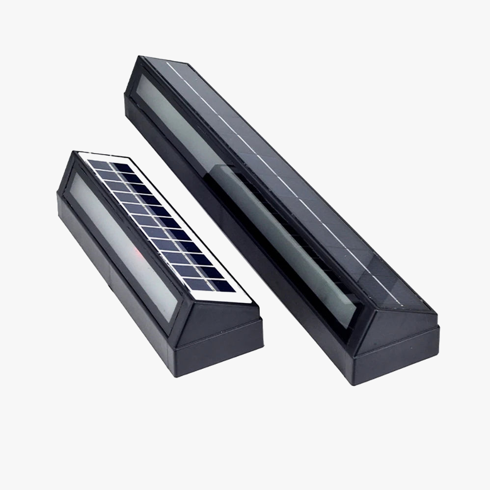 Applique murale — LED Applique murale solaire batterie au Lithium 3.7V 2200mAh IP65 étanche extérieure moderne minimalisme Style lampe porche jardin lumières