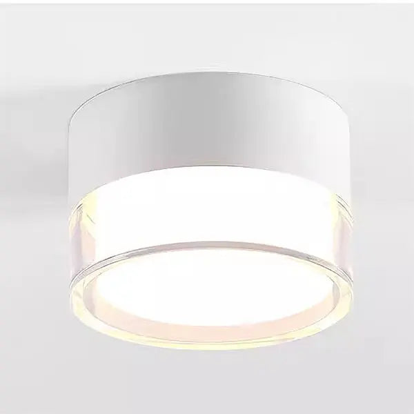 Plafonnier — LED Downlight monté en Surface plafonnier nordique 9W 12W 15W 18W spot lumineux circulaire 5W 7W 24W éclairage de salon